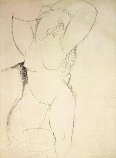 Cariatide, c.1913-14 de Amedeo Modigliani